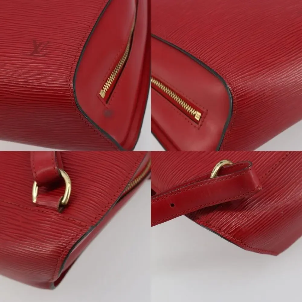 Louis Vuitton Epi Mabillon Backpack Red